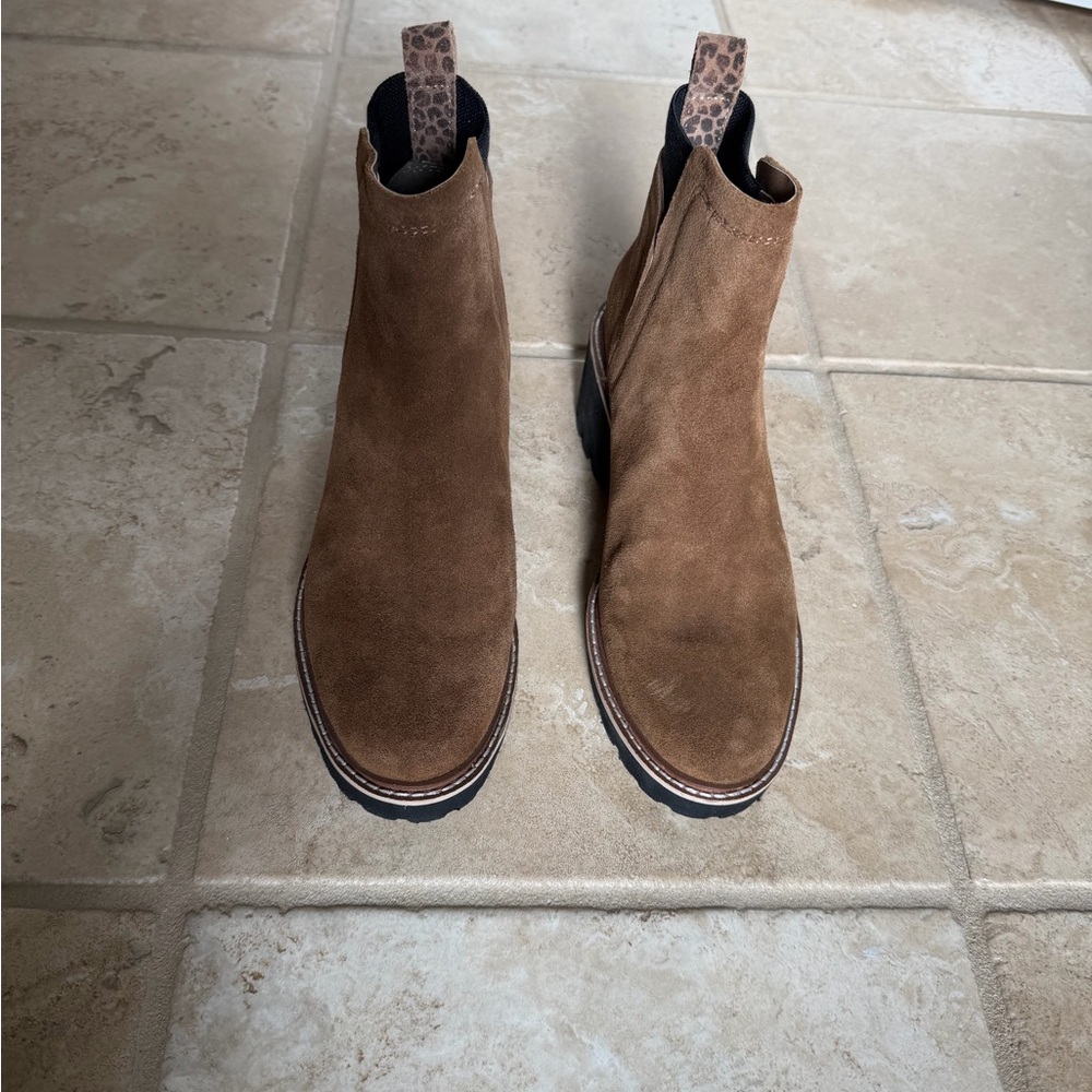 Dolce Vita Brown Suede Women's Boots